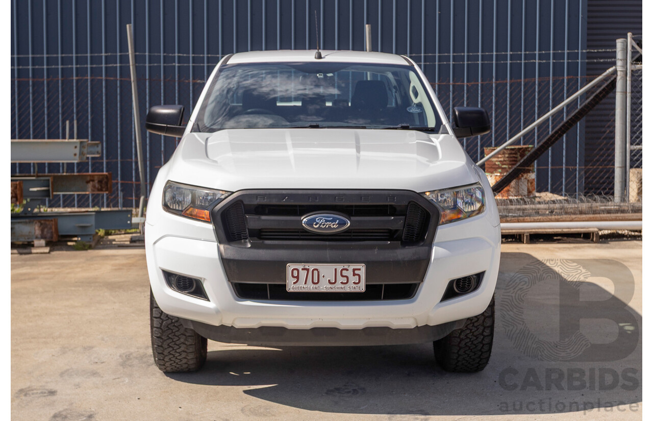 04/2017 Ford Ranger XL 2.2 HI-RIDER PX MKII MY17 UPDATE Crew Cab P/Up White Turbo Diesel 2.2L