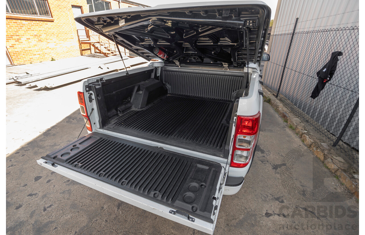 04/2017 Ford Ranger XL 2.2 HI-RIDER PX MKII MY17 UPDATE Crew Cab P/Up White Turbo Diesel 2.2L