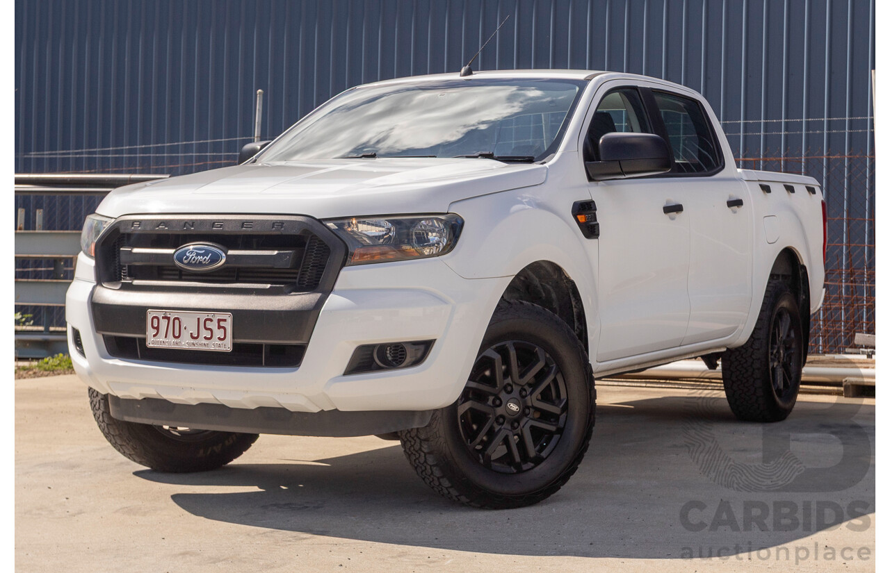 04/2017 Ford Ranger XL 2.2 HI-RIDER PX MKII MY17 UPDATE Crew Cab P/Up White Turbo Diesel 2.2L
