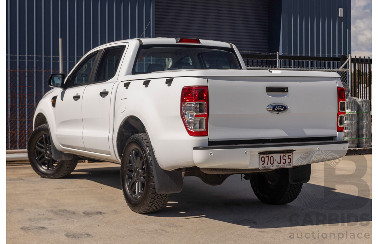 04/2017 Ford Ranger XL 2.2 HI-RIDER PX MKII MY17 UPDATE Crew Cab P/Up White Turbo Diesel 2.2L