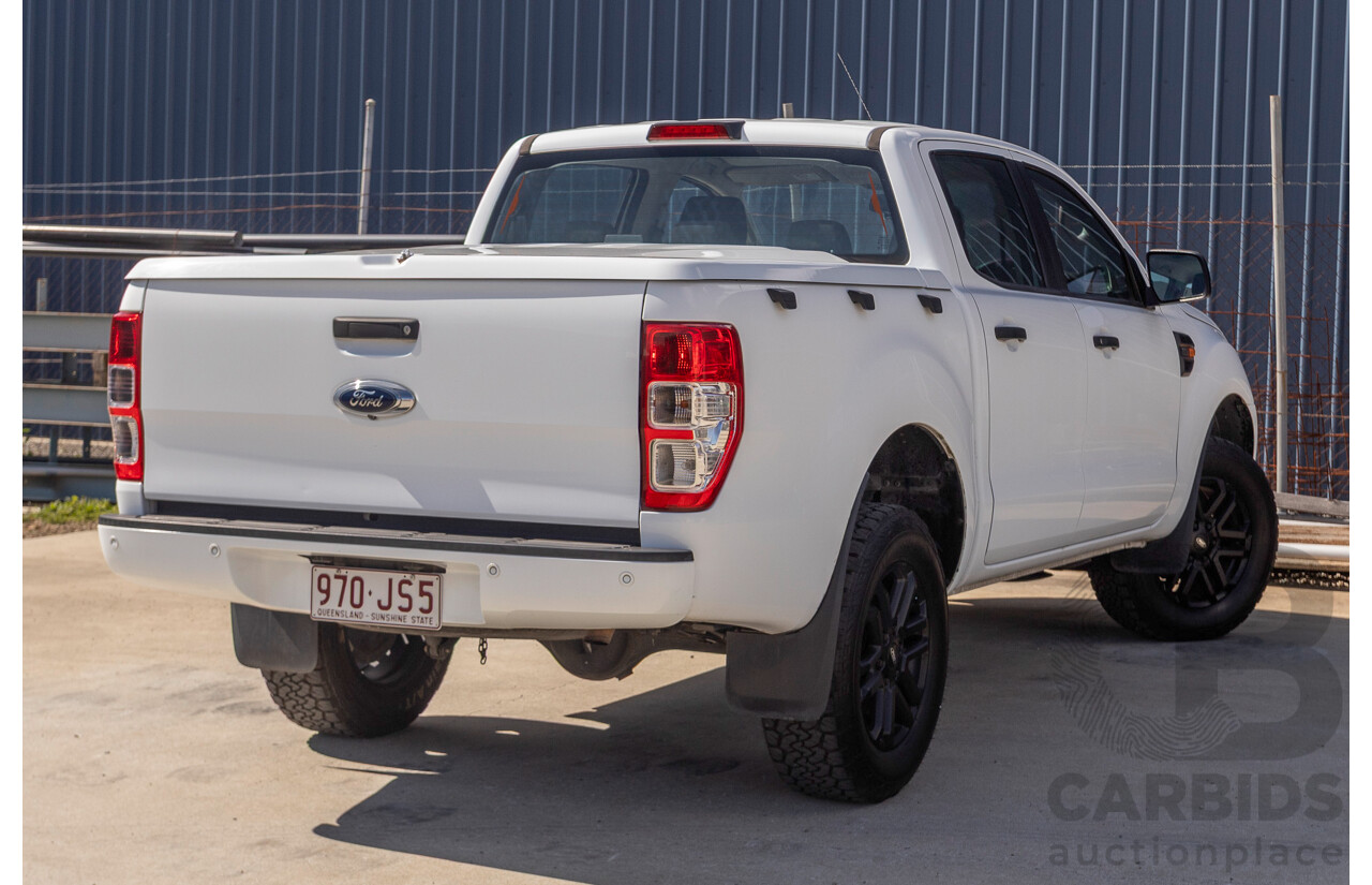 04/2017 Ford Ranger XL 2.2 HI-RIDER PX MKII MY17 UPDATE Crew Cab P/Up White Turbo Diesel 2.2L