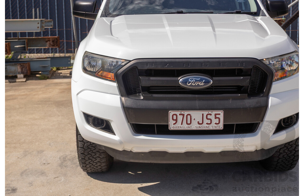 04/2017 Ford Ranger XL 2.2 HI-RIDER PX MKII MY17 UPDATE Crew Cab P/Up White Turbo Diesel 2.2L