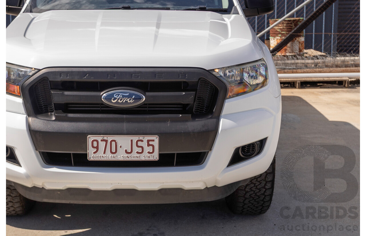 04/2017 Ford Ranger XL 2.2 HI-RIDER PX MKII MY17 UPDATE Crew Cab P/Up White Turbo Diesel 2.2L