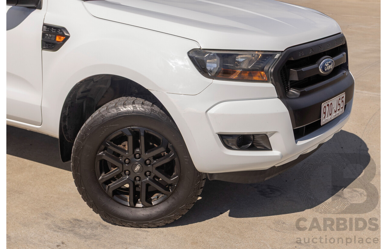 04/2017 Ford Ranger XL 2.2 HI-RIDER PX MKII MY17 UPDATE Crew Cab P/Up White Turbo Diesel 2.2L