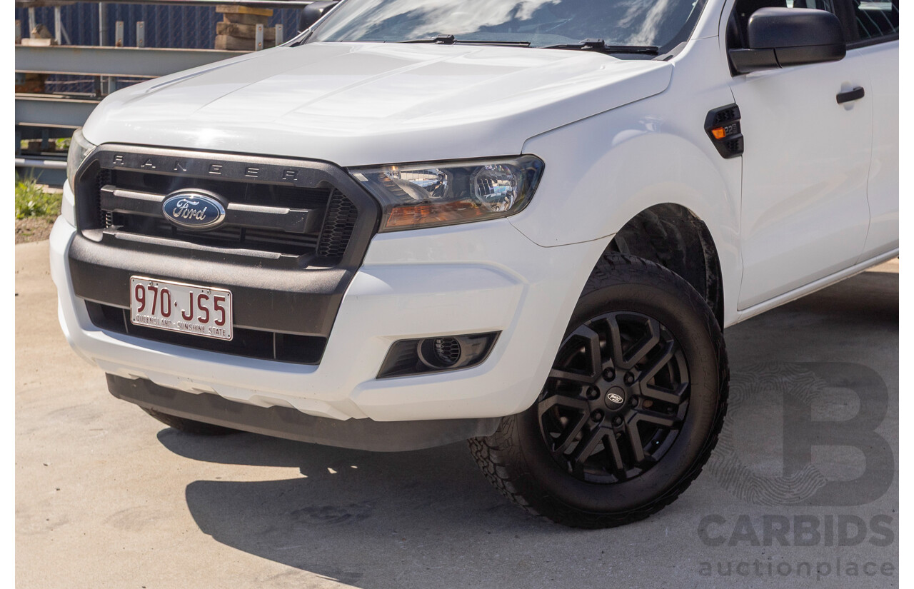 04/2017 Ford Ranger XL 2.2 HI-RIDER PX MKII MY17 UPDATE Crew Cab P/Up White Turbo Diesel 2.2L