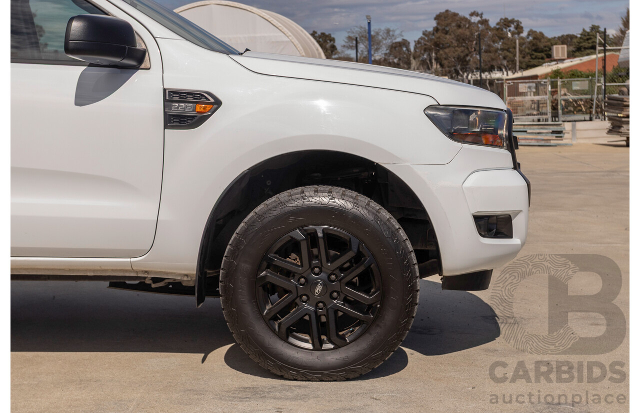 04/2017 Ford Ranger XL 2.2 HI-RIDER PX MKII MY17 UPDATE Crew Cab P/Up White Turbo Diesel 2.2L