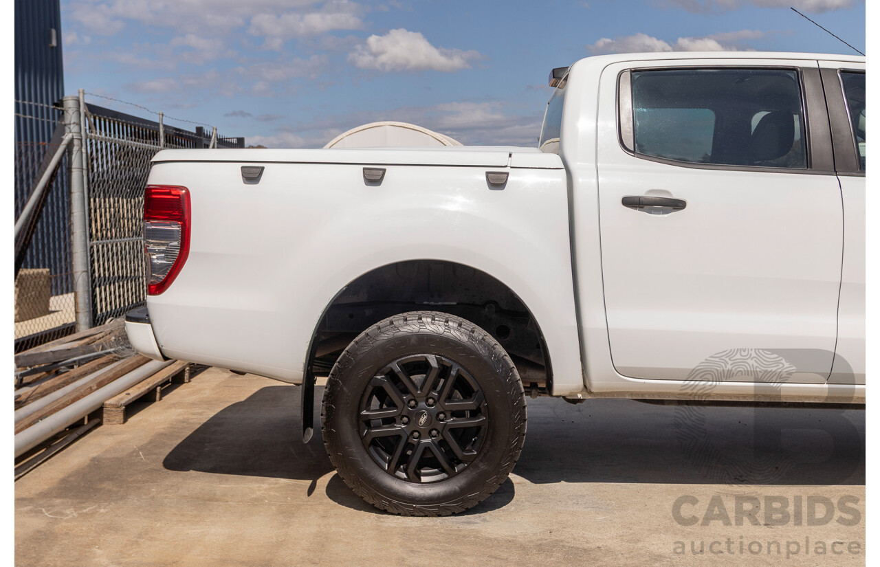04/2017 Ford Ranger XL 2.2 HI-RIDER PX MKII MY17 UPDATE Crew Cab P/Up White Turbo Diesel 2.2L