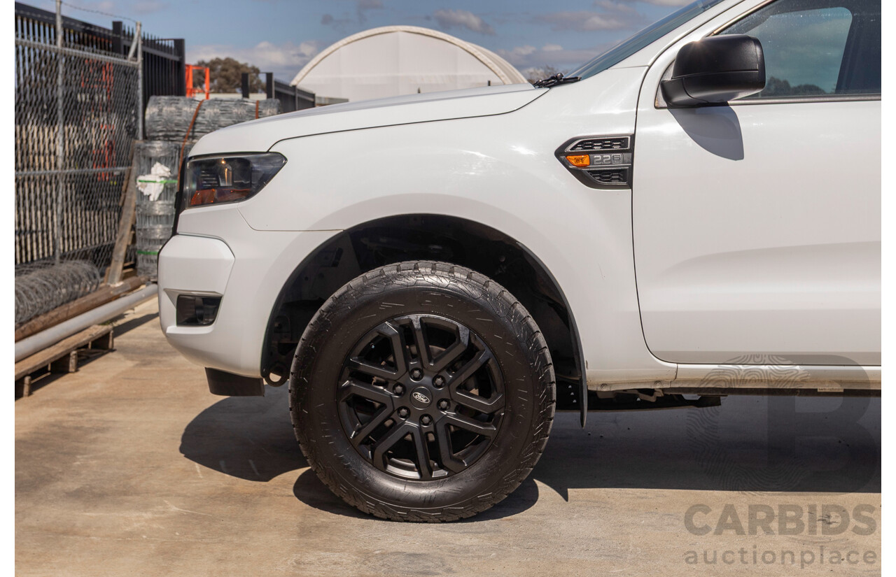 04/2017 Ford Ranger XL 2.2 HI-RIDER PX MKII MY17 UPDATE Crew Cab P/Up White Turbo Diesel 2.2L