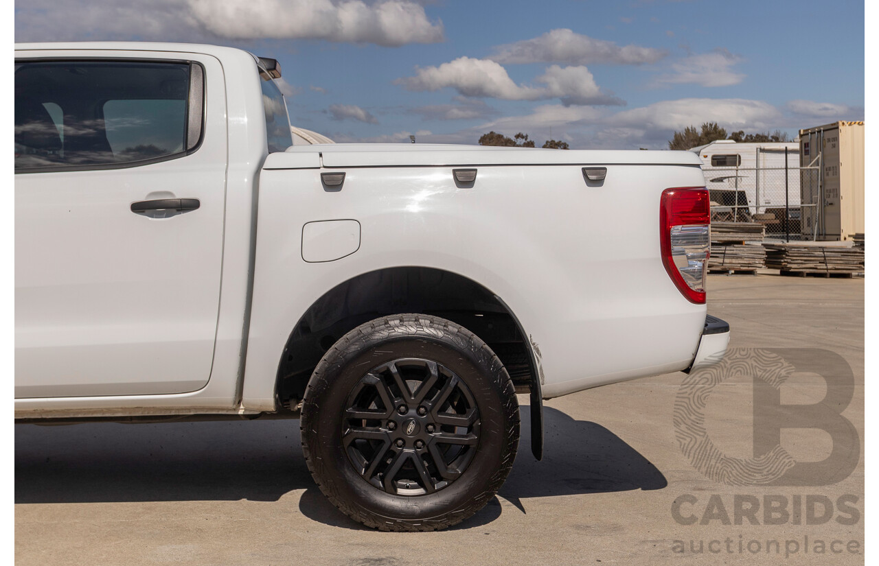 04/2017 Ford Ranger XL 2.2 HI-RIDER PX MKII MY17 UPDATE Crew Cab P/Up White Turbo Diesel 2.2L