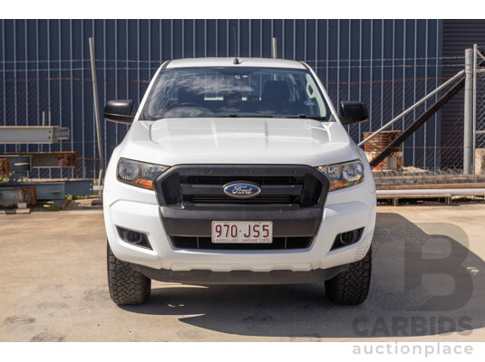 04/2017 Ford Ranger XL 2.2 HI-RIDER PX MKII MY17 UPDATE Crew Cab P/Up White Turbo Diesel 2.2L