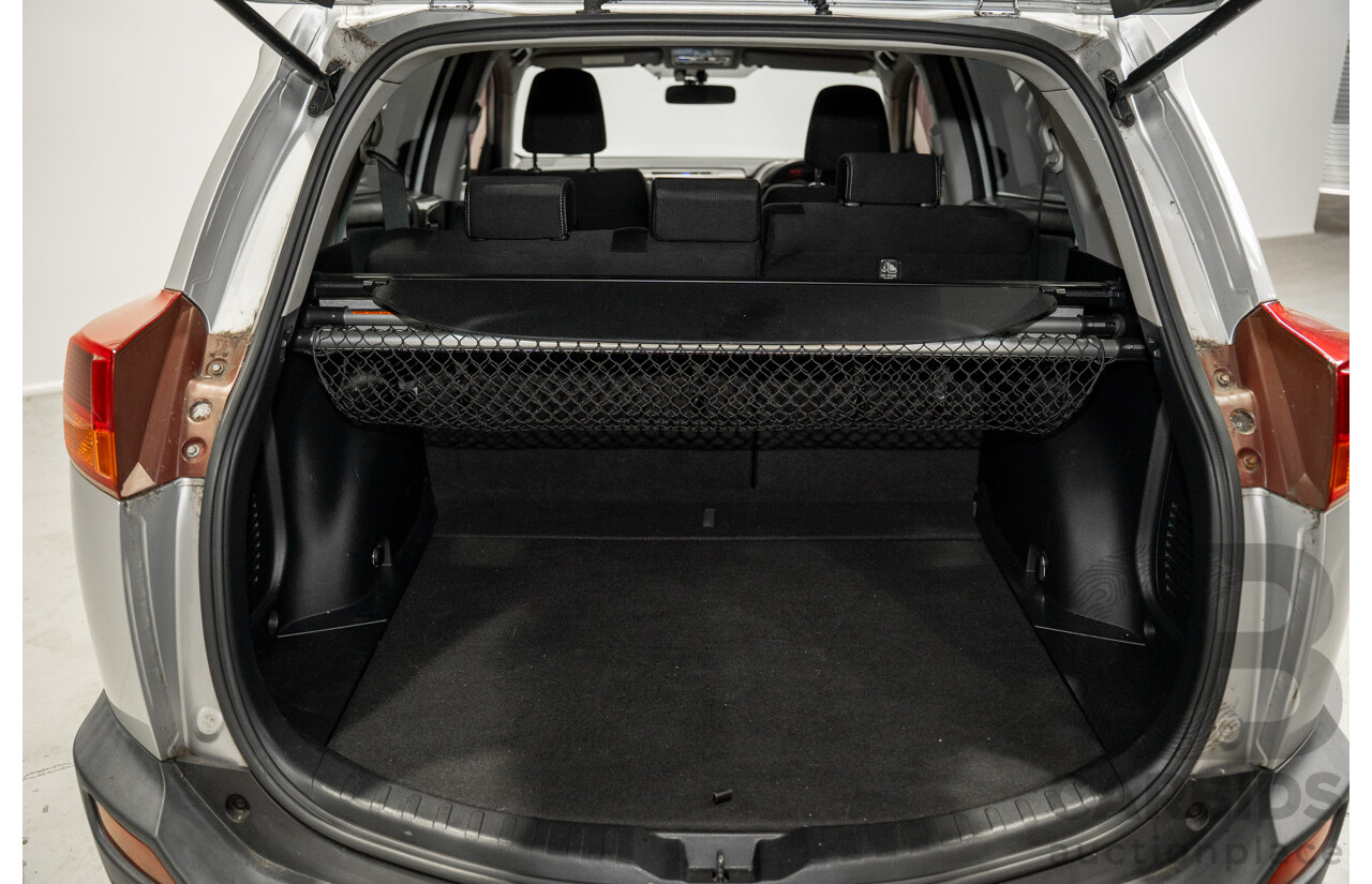 03/2014 Toyota Rav4 GXL ZSA42R MY14 Upgrade 4d Wagon Silver 2.0L