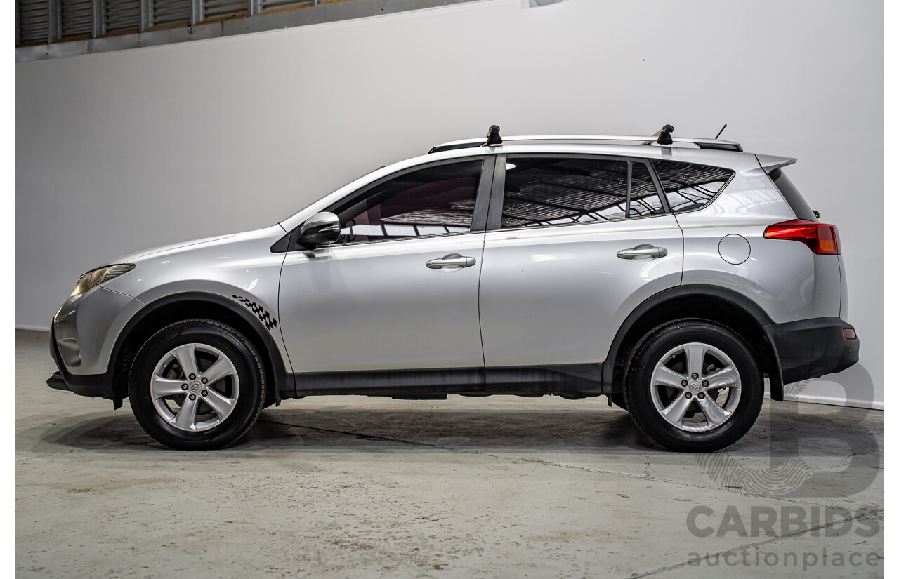 03/2014 Toyota Rav4 GXL ZSA42R MY14 Upgrade 4d Wagon Silver 2.0L