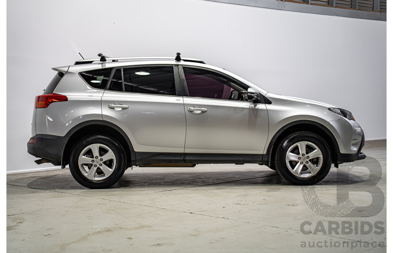 03/2014 Toyota Rav4 GXL ZSA42R MY14 Upgrade 4d Wagon Silver 2.0L