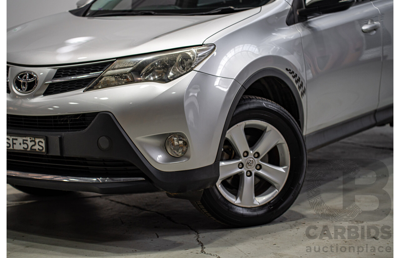 03/2014 Toyota Rav4 GXL ZSA42R MY14 Upgrade 4d Wagon Silver 2.0L
