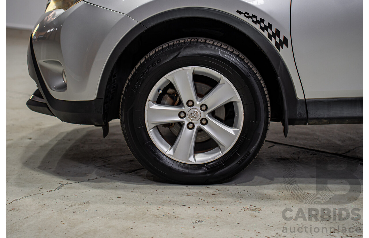 03/2014 Toyota Rav4 GXL ZSA42R MY14 Upgrade 4d Wagon Silver 2.0L