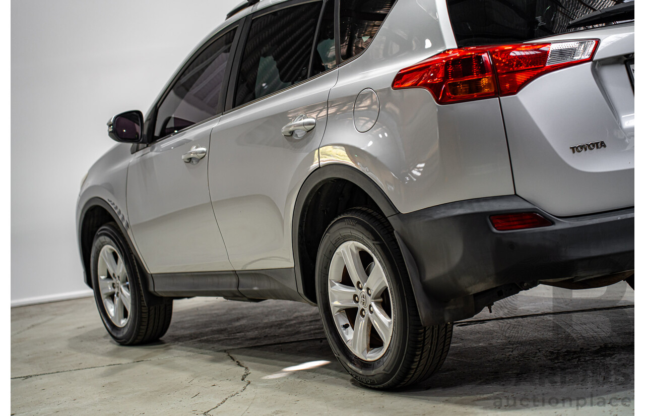03/2014 Toyota Rav4 GXL ZSA42R MY14 Upgrade 4d Wagon Silver 2.0L