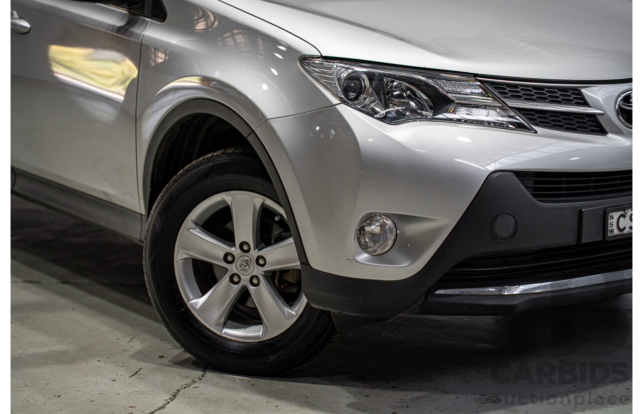 03/2014 Toyota Rav4 GXL ZSA42R MY14 Upgrade 4d Wagon Silver 2.0L