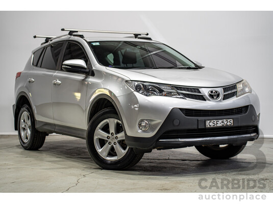 03/2014 Toyota Rav4 GXL ZSA42R MY14 Upgrade 4d Wagon Silver 2.0L