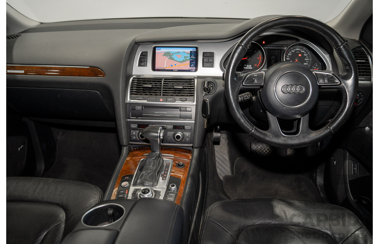 07/2013 Audi Q7 3.0 TDI QUATTRO AWD MY13 4d Wagon Carrara White 3.0L 7 Seats