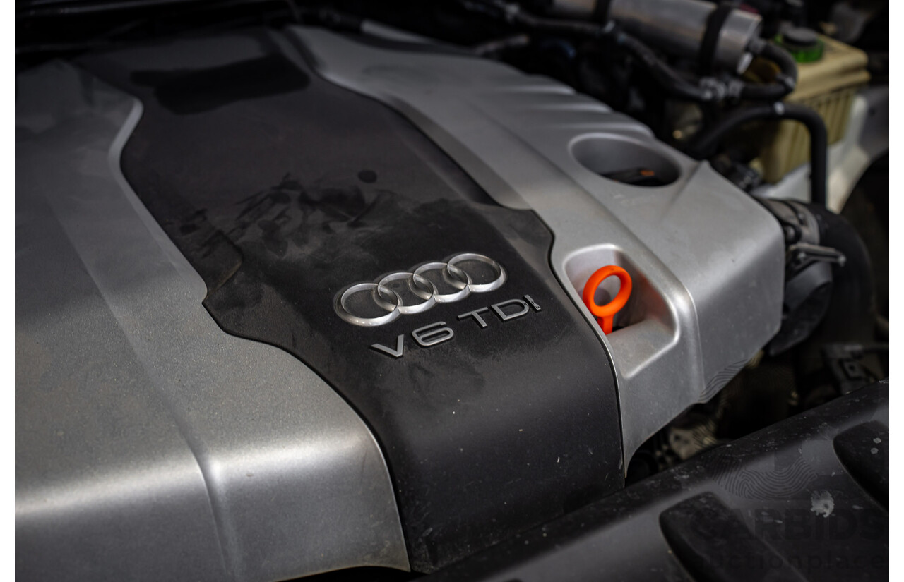 07/2013 Audi Q7 3.0 TDI QUATTRO AWD MY13 4d Wagon Carrara White 3.0L 7 Seats