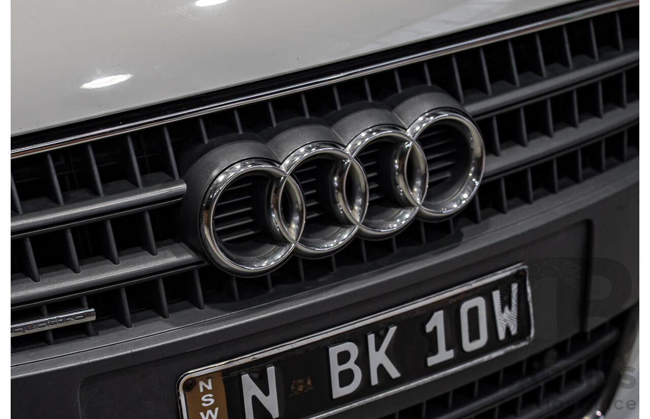 07/2013 Audi Q7 3.0 TDI QUATTRO AWD MY13 4d Wagon Carrara White 3.0L 7 Seats
