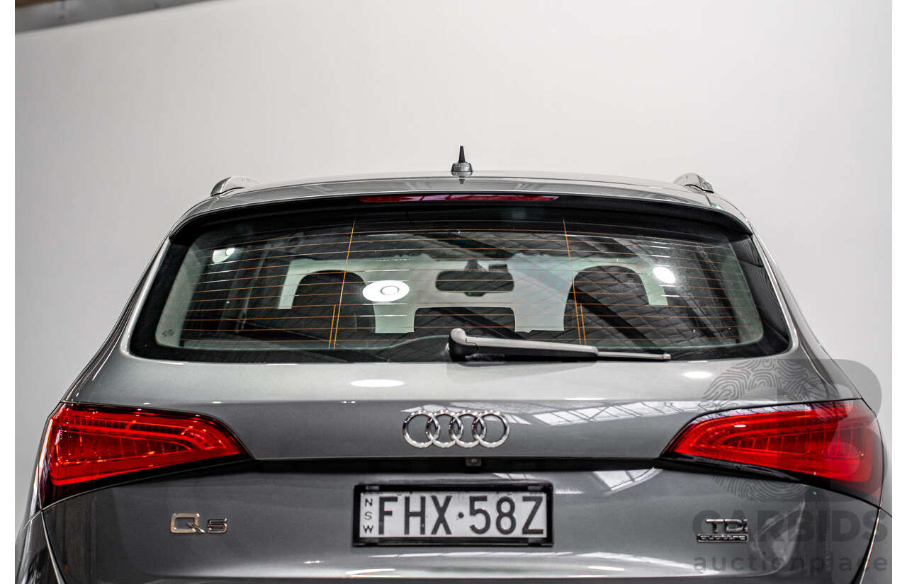 02/2015 Audi Q5 3.0 TDI Quattro (AWD) 8R MY15 4d Wagon Monsoon Gray Metallic V6 Turbo Diesel 3.0L