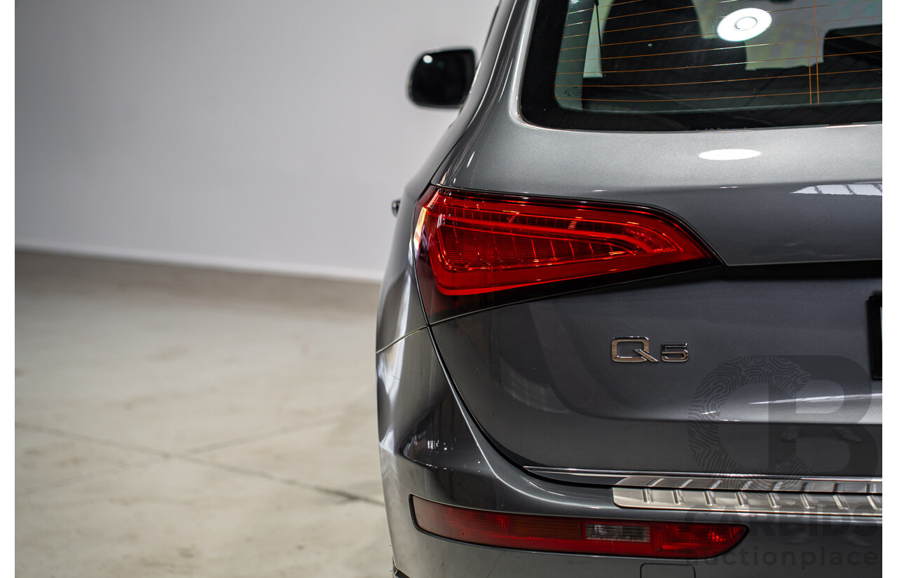 02/2015 Audi Q5 3.0 TDI Quattro (AWD) 8R MY15 4d Wagon Monsoon Gray Metallic V6 Turbo Diesel 3.0L