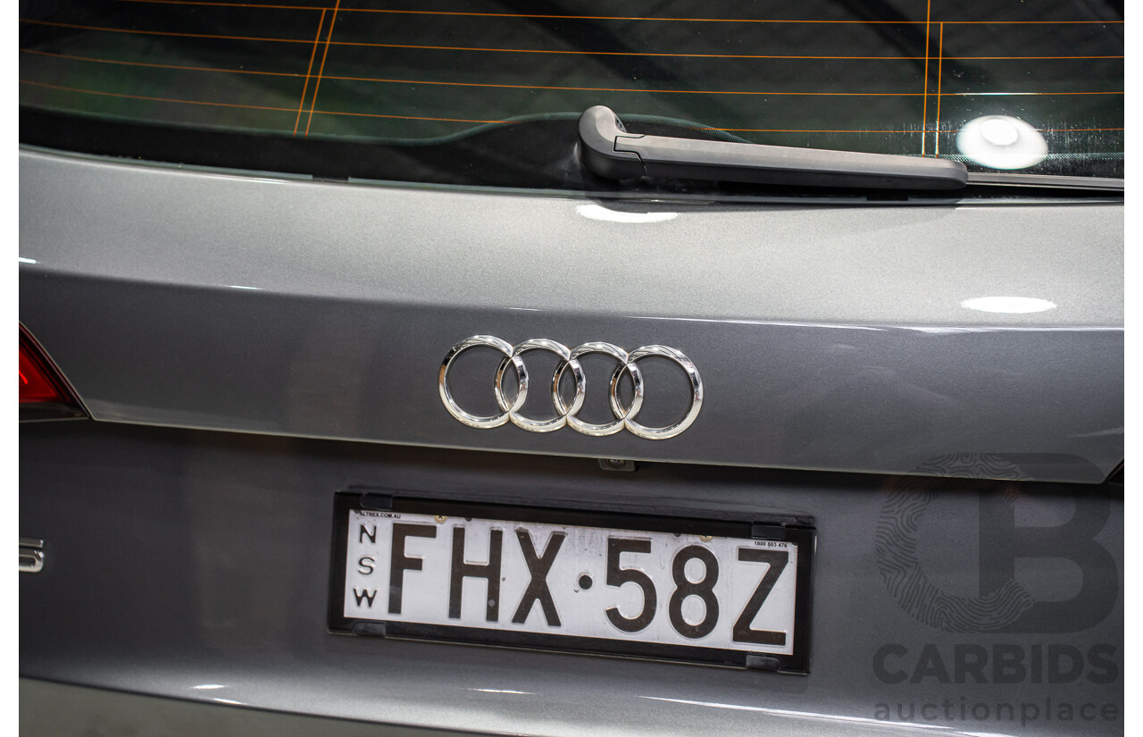 02/2015 Audi Q5 3.0 TDI Quattro (AWD) 8R MY15 4d Wagon Monsoon Gray Metallic V6 Turbo Diesel 3.0L