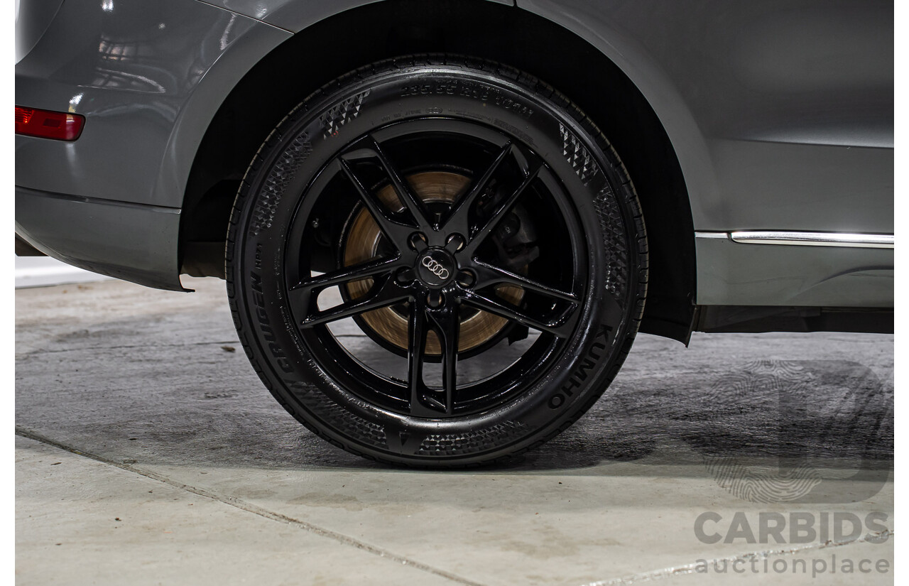 02/2015 Audi Q5 3.0 TDI Quattro (AWD) 8R MY15 4d Wagon Monsoon Gray Metallic V6 Turbo Diesel 3.0L