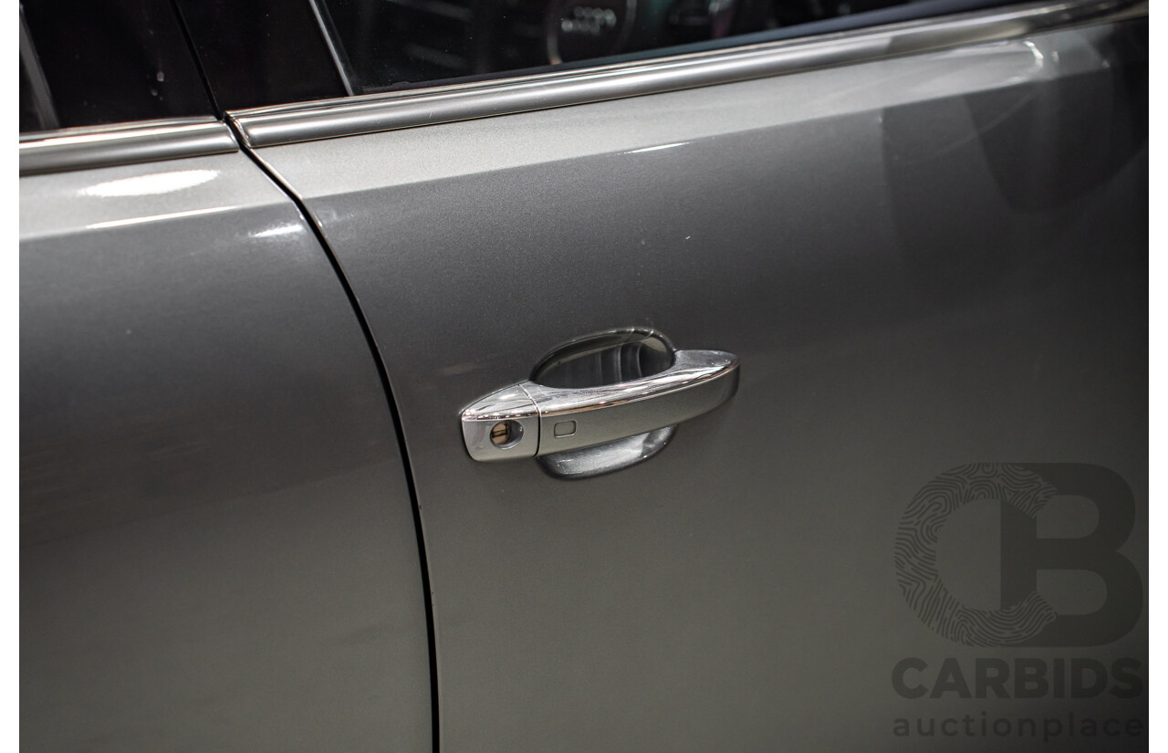 02/2015 Audi Q5 3.0 TDI Quattro (AWD) 8R MY15 4d Wagon Monsoon Gray Metallic V6 Turbo Diesel 3.0L