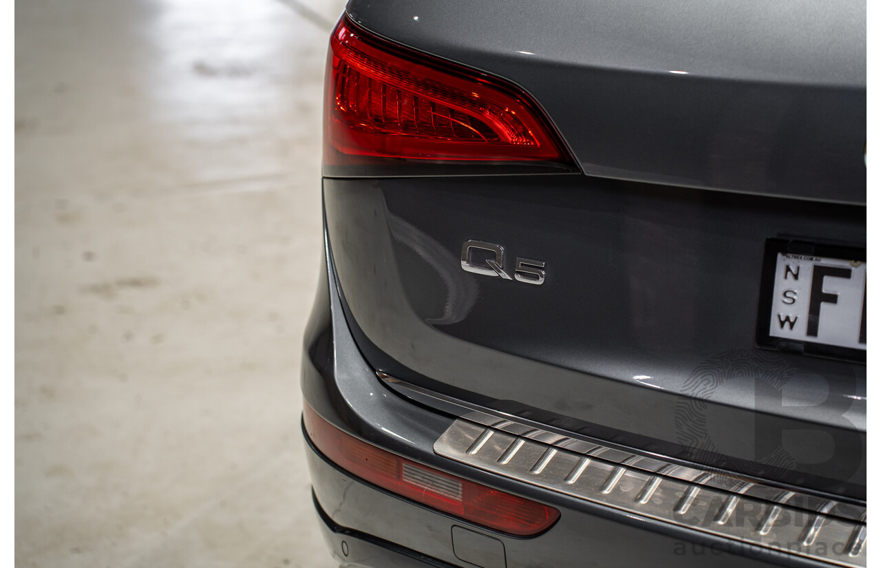 02/2015 Audi Q5 3.0 TDI Quattro (AWD) 8R MY15 4d Wagon Monsoon Gray Metallic V6 Turbo Diesel 3.0L