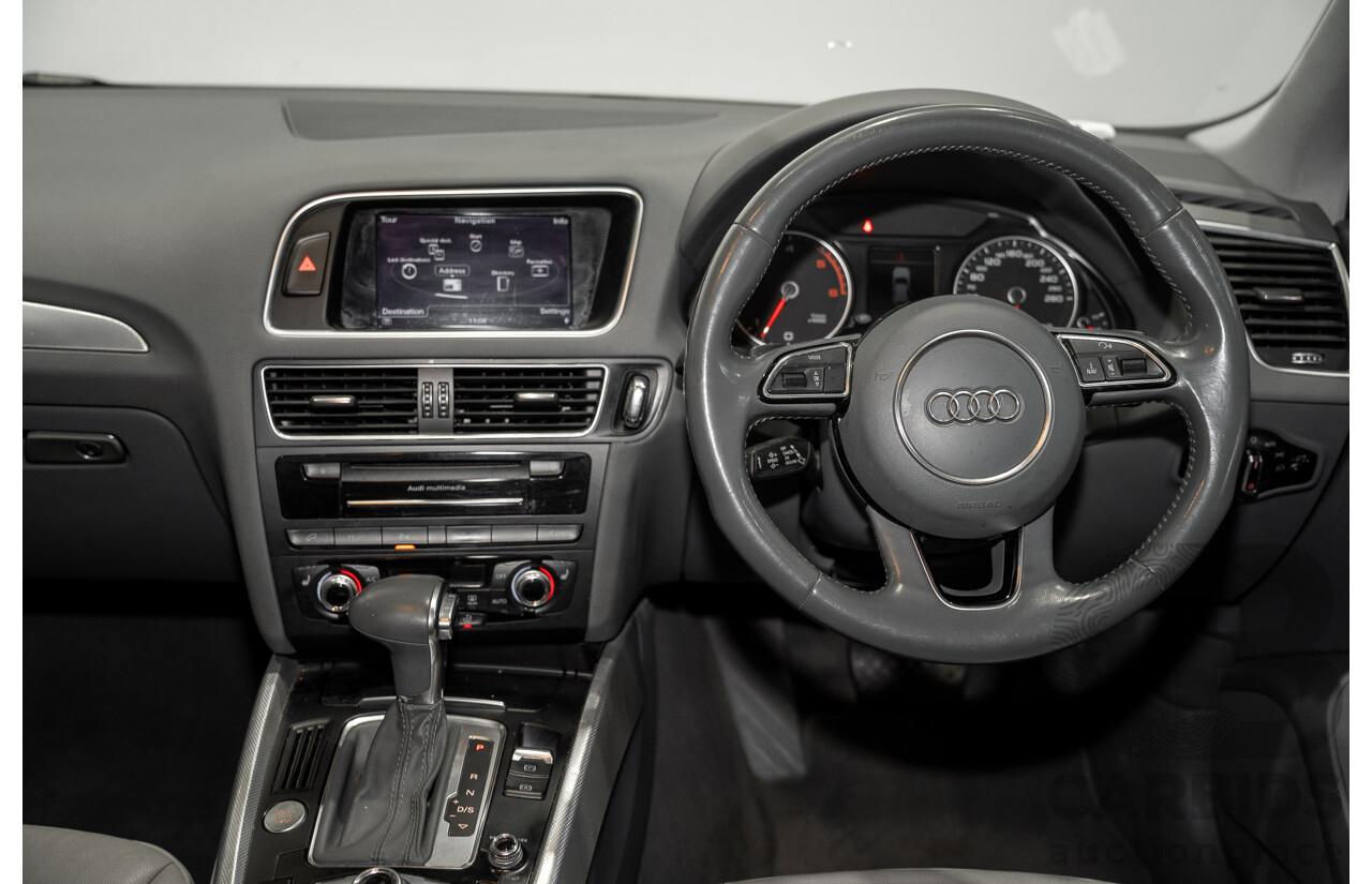 02/2015 Audi Q5 3.0 TDI Quattro (AWD) 8R MY15 4d Wagon Monsoon Gray Metallic V6 Turbo Diesel 3.0L