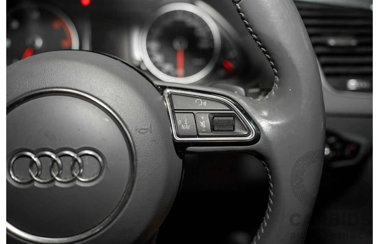 02/2015 Audi Q5 3.0 TDI Quattro (AWD) 8R MY15 4d Wagon Monsoon Gray Metallic V6 Turbo Diesel 3.0L