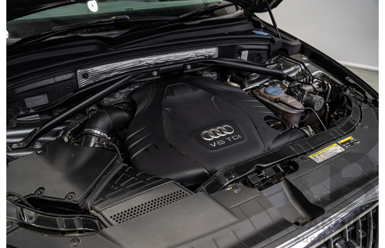 02/2015 Audi Q5 3.0 TDI Quattro (AWD) 8R MY15 4d Wagon Monsoon Gray Metallic V6 Turbo Diesel 3.0L