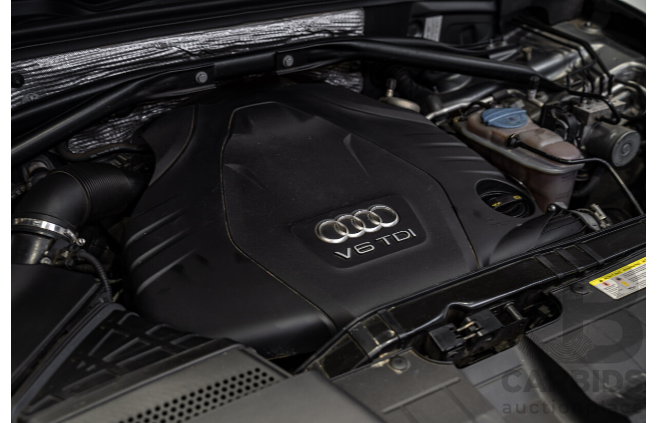 02/2015 Audi Q5 3.0 TDI Quattro (AWD) 8R MY15 4d Wagon Monsoon Gray Metallic V6 Turbo Diesel 3.0L
