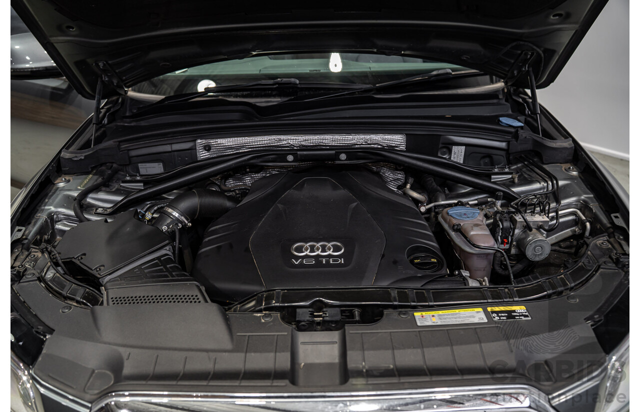 02/2015 Audi Q5 3.0 TDI Quattro (AWD) 8R MY15 4d Wagon Monsoon Gray Metallic V6 Turbo Diesel 3.0L