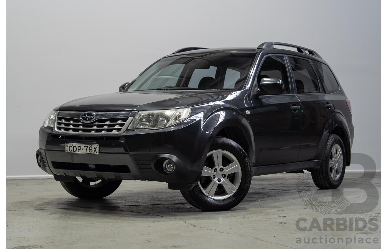 10/2011 Subaru Forester X (AWD) MY11 4d Wagon Grey 2.5L