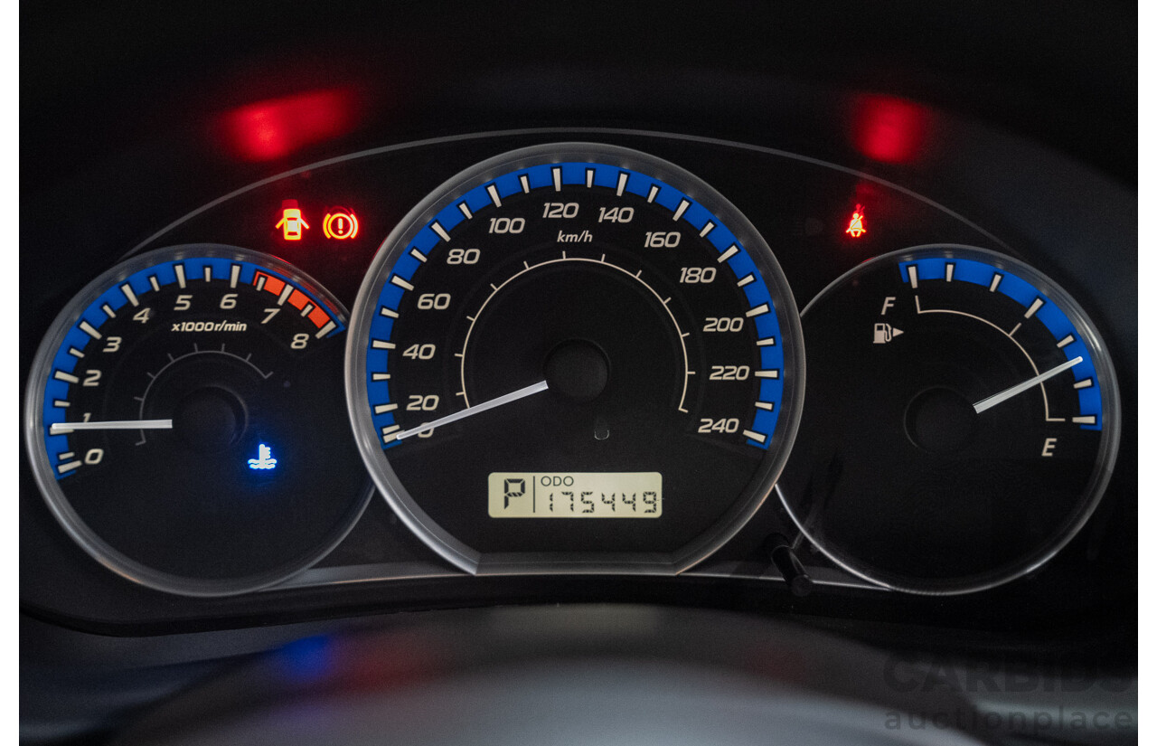 10/2011 Subaru Forester X (AWD) MY11 4d Wagon Grey 2.5L