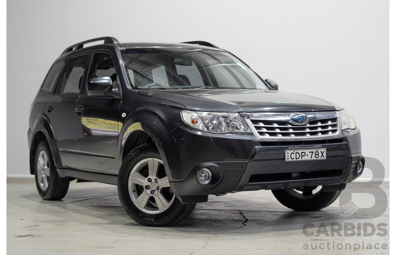 10/2011 Subaru Forester X (AWD) MY11 4d Wagon Grey 2.5L