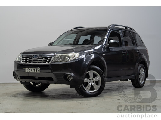 10/2011 Subaru Forester X (AWD) MY11 4d Wagon Grey 2.5L