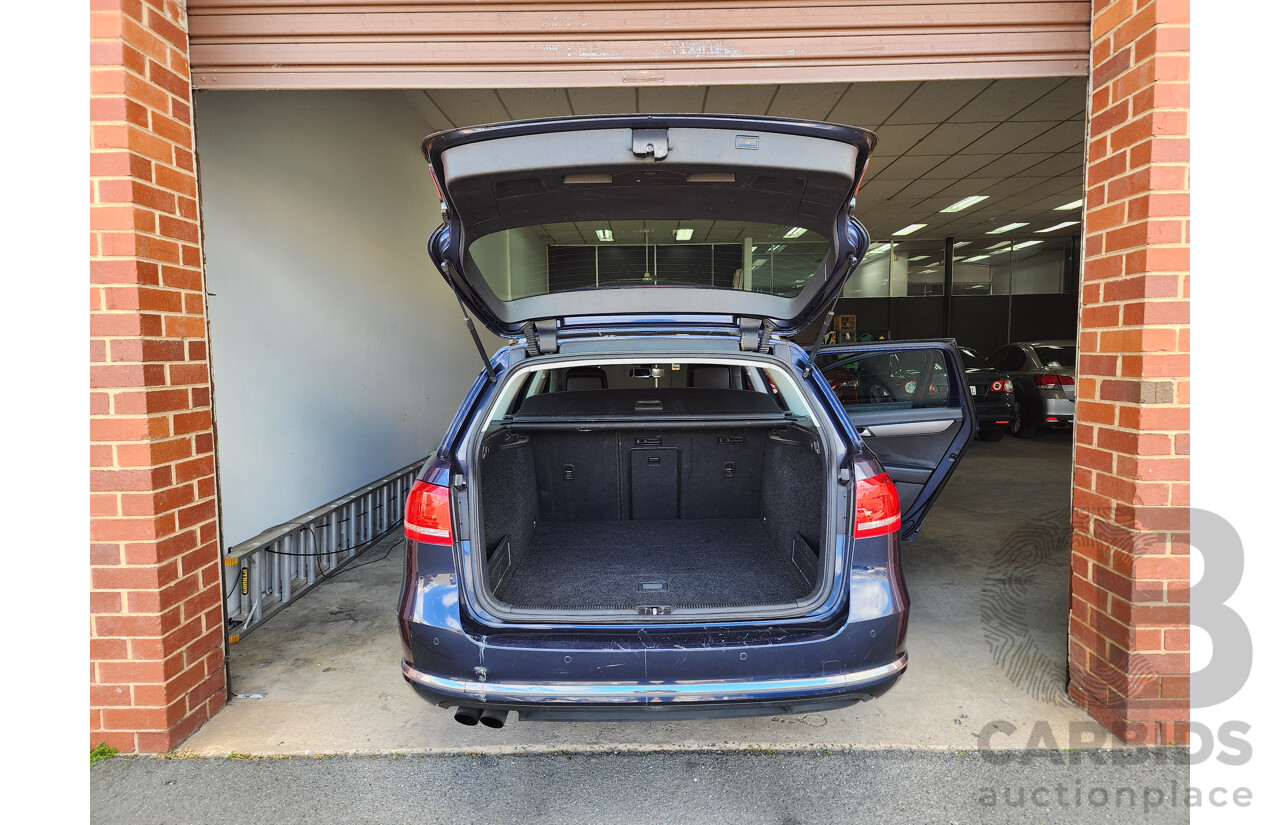 06/2013 Volkswagen Passat 118 TSI 3C MY13 4d Wagon Blue 1.8L