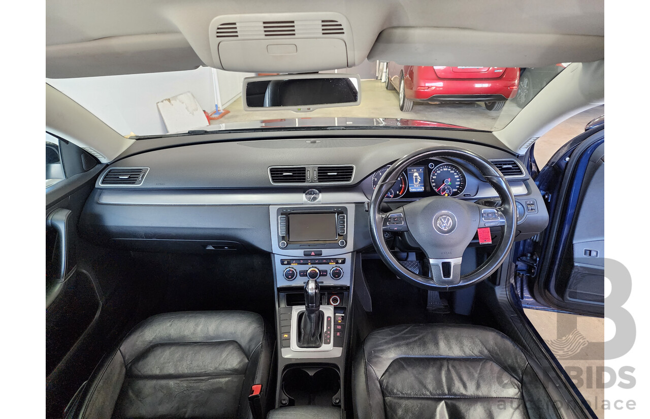 06/2013 Volkswagen Passat 118 TSI 3C MY13 4d Wagon Blue 1.8L