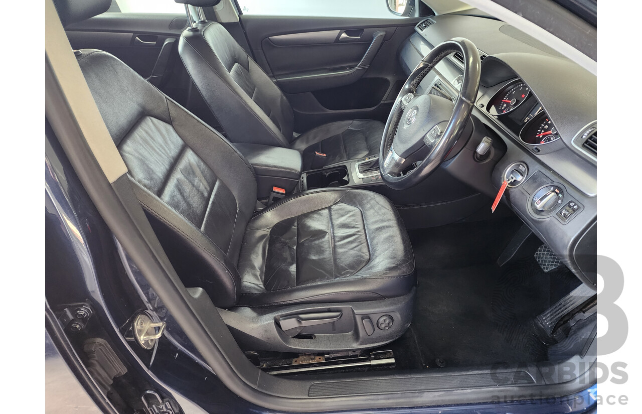 06/2013 Volkswagen Passat 118 TSI 3C MY13 4d Wagon Blue 1.8L