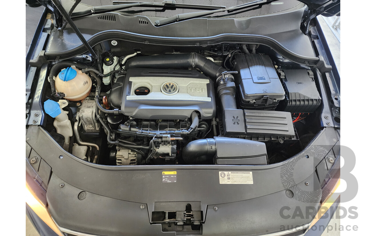 06/2013 Volkswagen Passat 118 TSI 3C MY13 4d Wagon Blue 1.8L