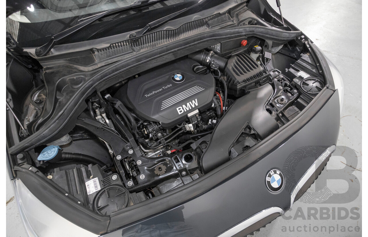 6/2015 BMW 218d Active Tourer Luxury Line F45 4d Wagon Atlantic Grey Turbo Diesel 2.0L