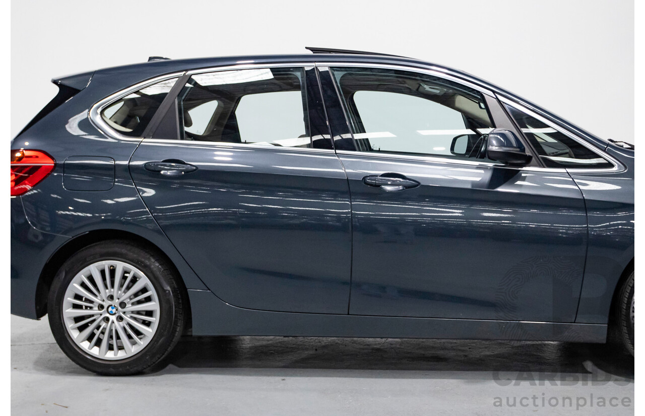 6/2015 BMW 218d Active Tourer Luxury Line F45 4d Wagon Atlantic Grey Turbo Diesel 2.0L