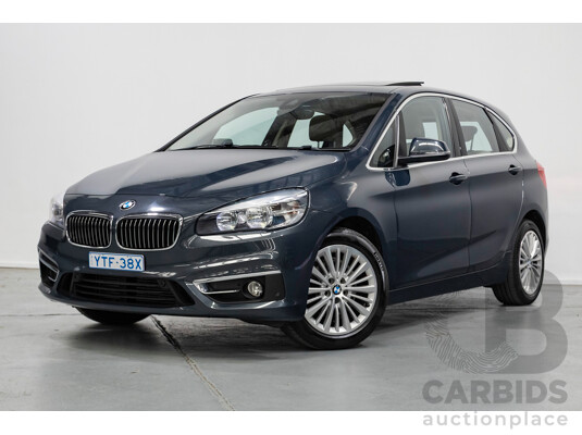 Bmw 218D Active Tourer Luxury Line F45 4D Wagon Atlantic Grey Turbo Diesel 2.0L
