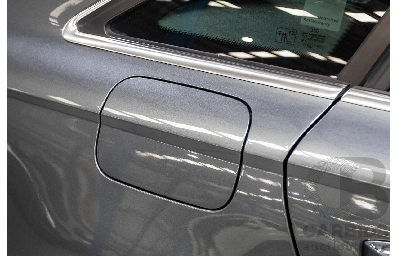 11/2012 Audi A6 S-Line 3.0 TDI Quattro (AWD) 4GL 4d Sedan Daytona Gray Pearlescent Turbo Diesel V6 3.0L