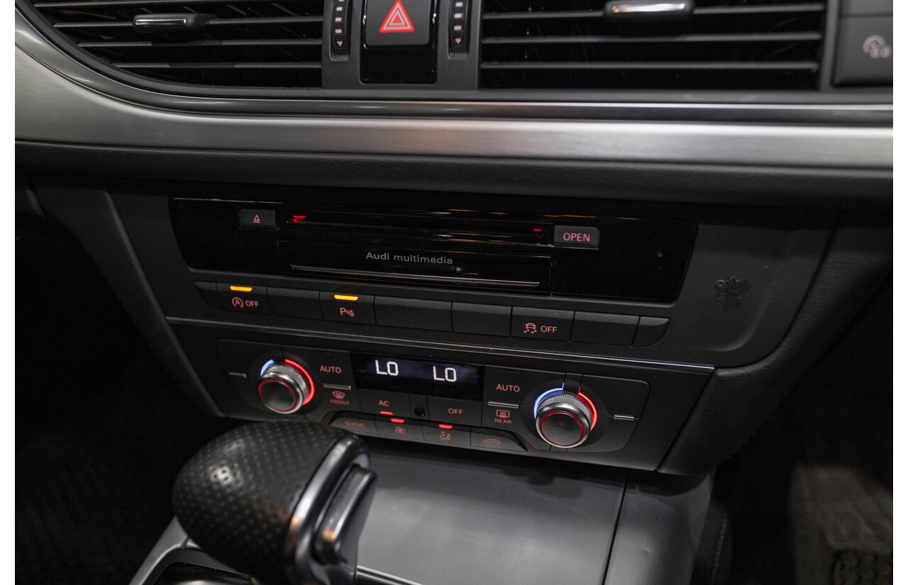 11/2012 Audi A6 S-Line 3.0 TDI Quattro (AWD) 4GL 4d Sedan Daytona Gray Pearlescent Turbo Diesel V6 3.0L
