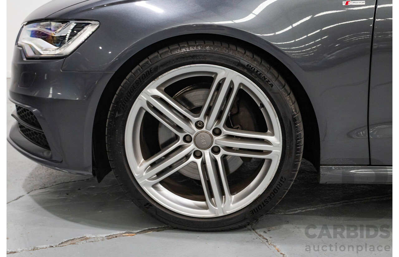 11/2012 Audi A6 S-Line 3.0 TDI Quattro (AWD) 4GL 4d Sedan Daytona Gray Pearlescent Turbo Diesel V6 3.0L